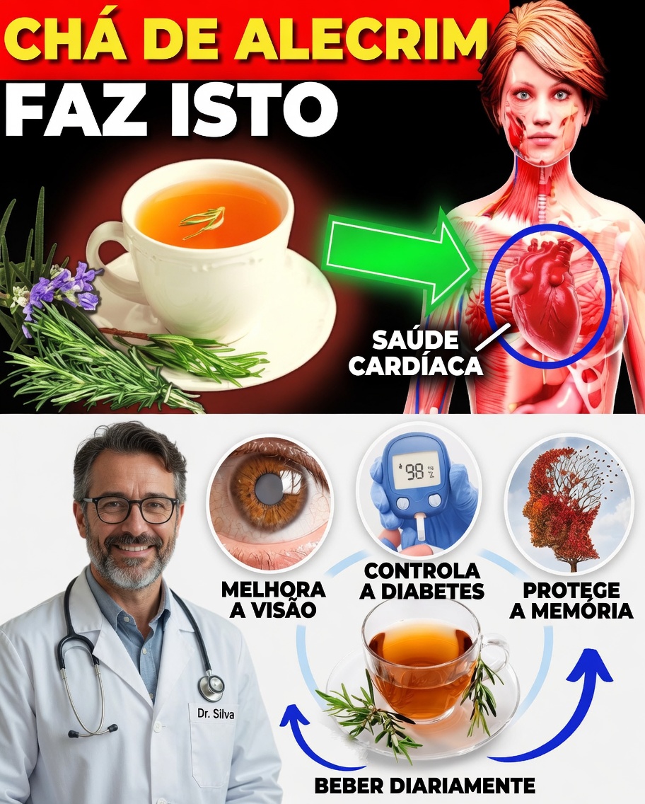 10 Razões Poderosas para Beber Chá de Alecrim Diariamente (Um Ritual Natural de Cura que Você Não Deve Ignorar)