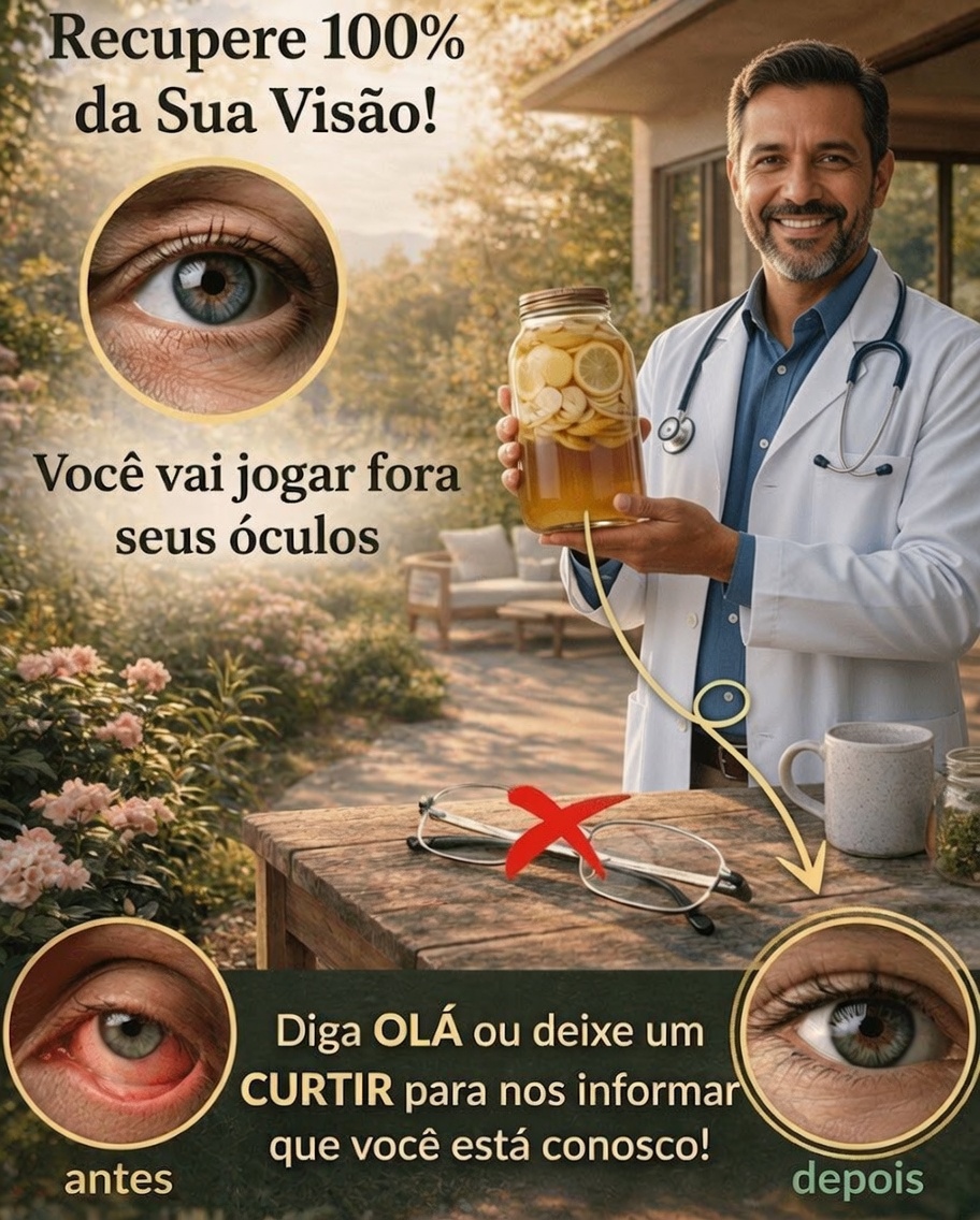 Uma Bebida Caseira Simples para Apoiar Naturalmente a Saúde dos Seus Olhos: Receita com Limão, Mel e Alho