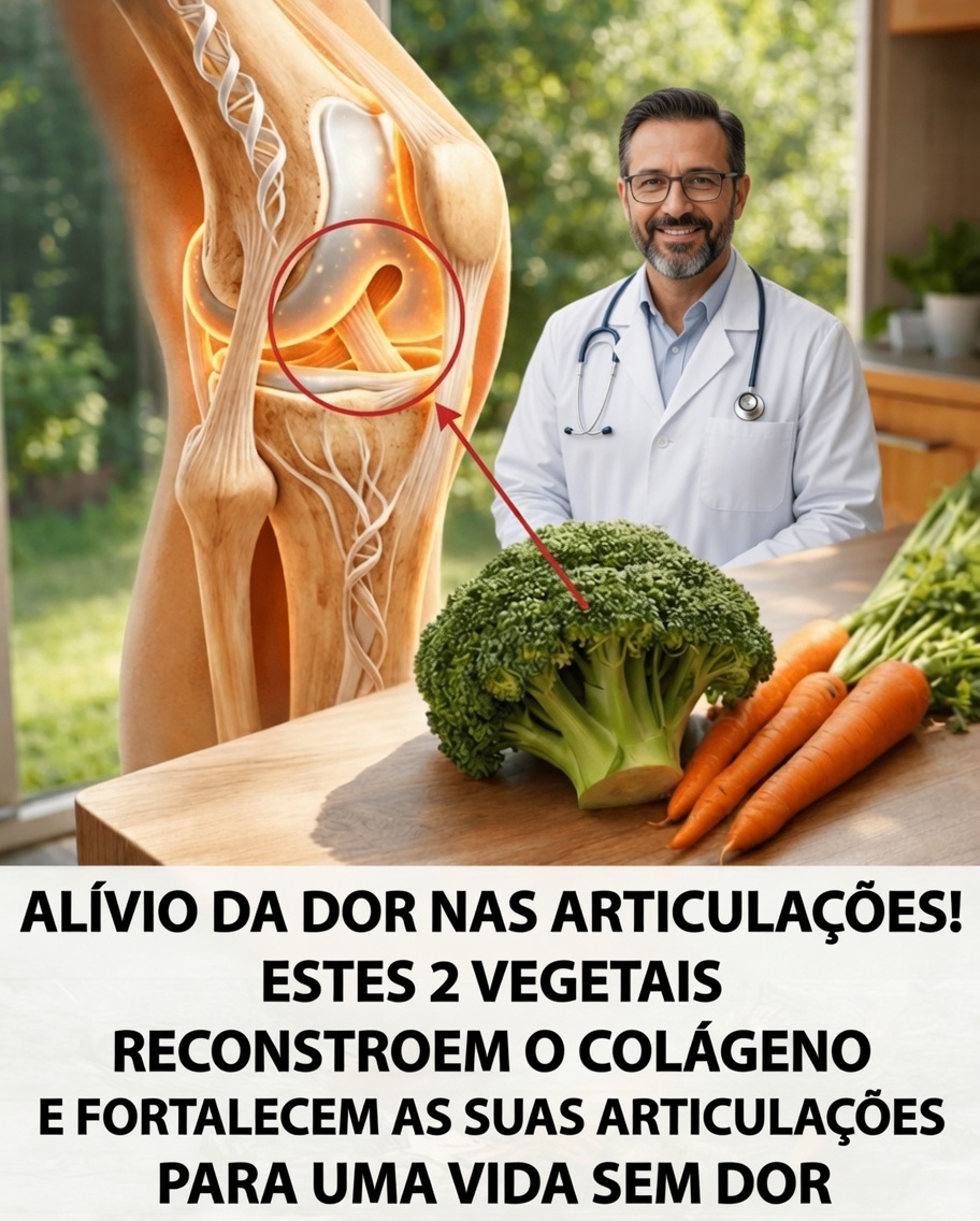 Esses Dois Vegetais Comuns Podem Ajudar Naturalmente a Fortalecer os Joelhos e Melhorar o Conforto das Articulações?