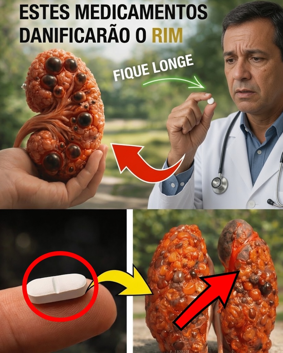 Você Está Tomando Estes 10 Medicamentos Comuns Que Podem Afetar Seus Rins ao Longo do Tempo?