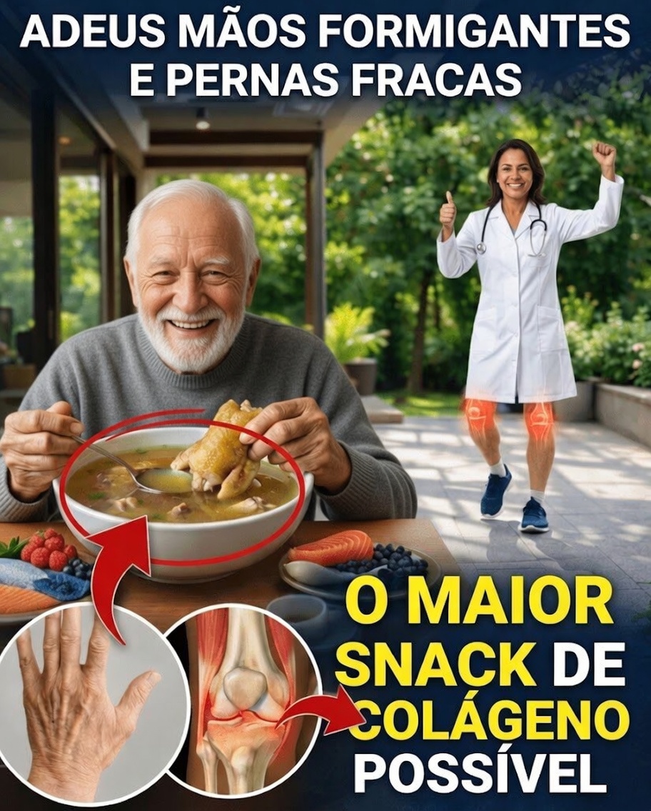 Descobrindo maneiras naturais de apoiar o conforto das articulações e a mobilidade após os 60: alimentos ricos em colágeno que devem fazer parte da sua dieta
