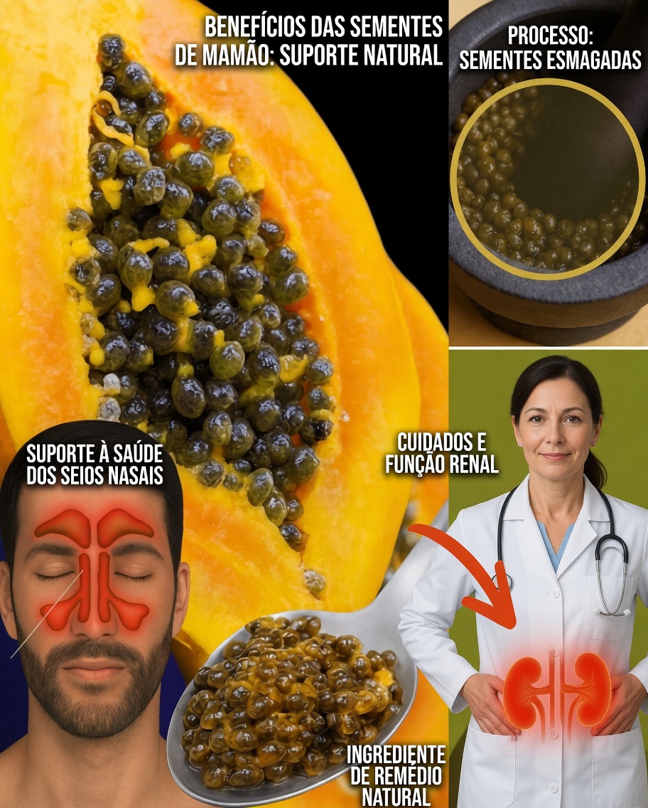 O Poder Oculto das Sementes de Mamão: 7 Benefícios Naturais que Podem Transformar sua Saúde