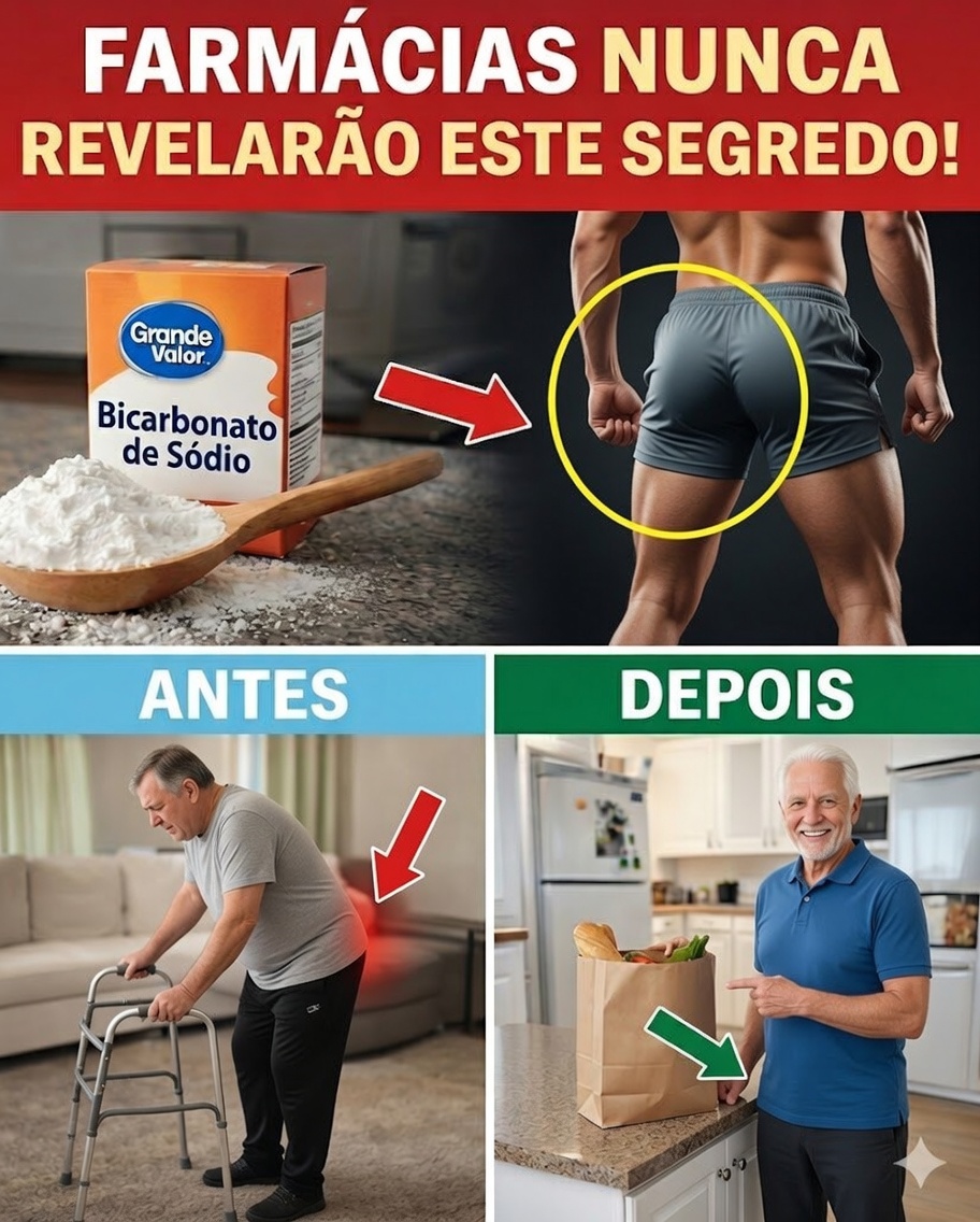 Mais de 60 anos? Use o bicarbonato de sódio desta forma e veja 13 problemas de saúde diminuírem!
