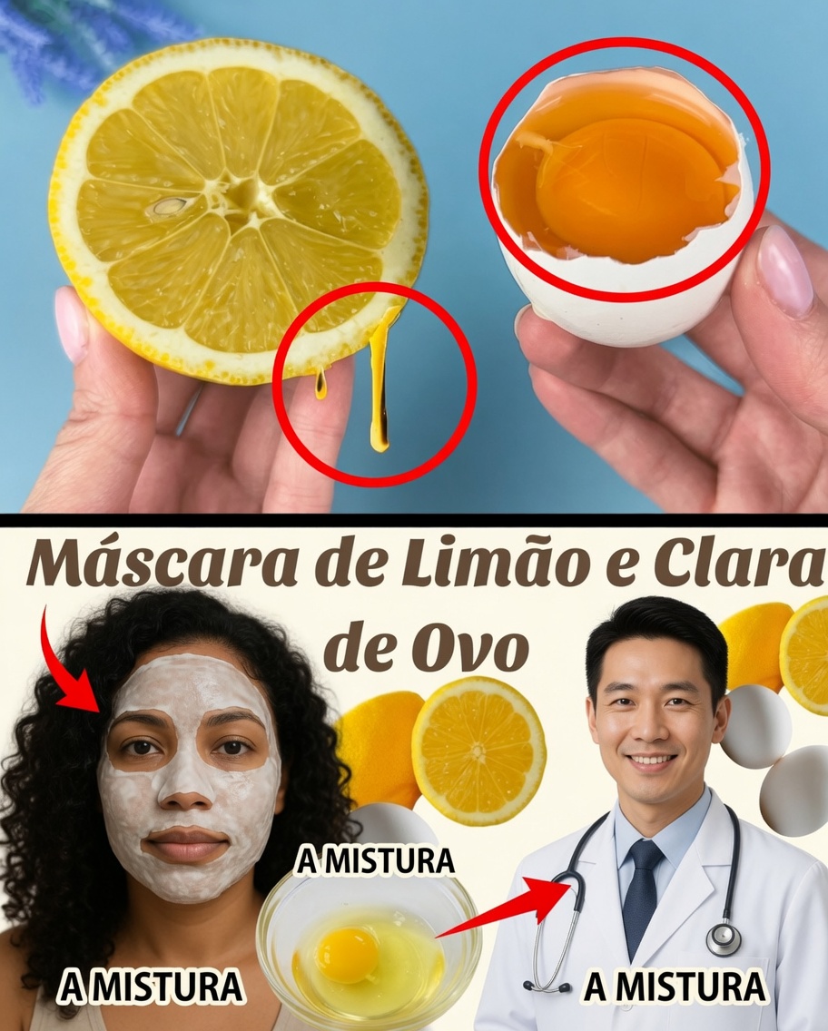 Limão e Ovo: O Segredo Natural para uma Pele Radiante e Jovem