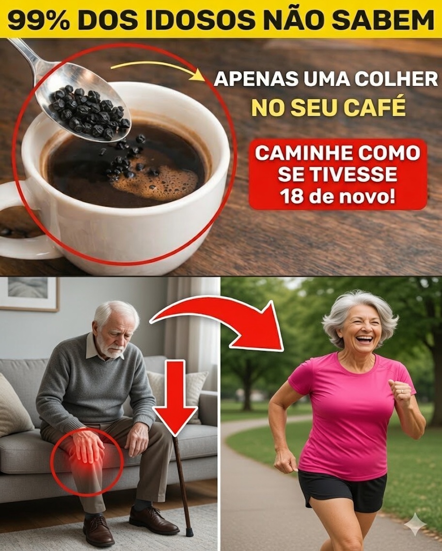 Adicione apenas uma colher ao seu café da manhã — pessoas acima de 60 estão surpreendidas com as mudanças