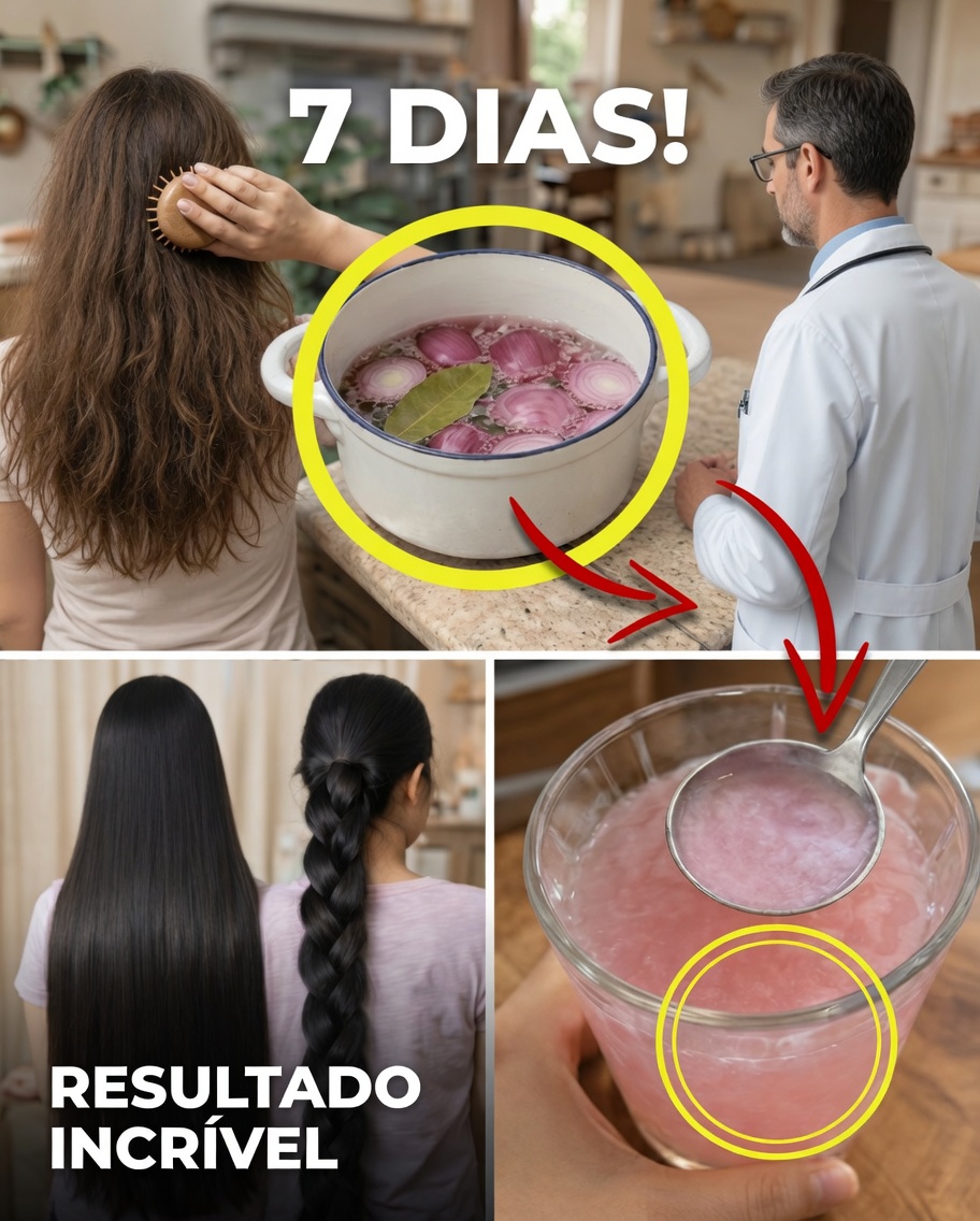 Suco de Cebola para Cabelos Mais Grossos: Será que Este Ingrediente Simples Pode Transformar Seus Fios?