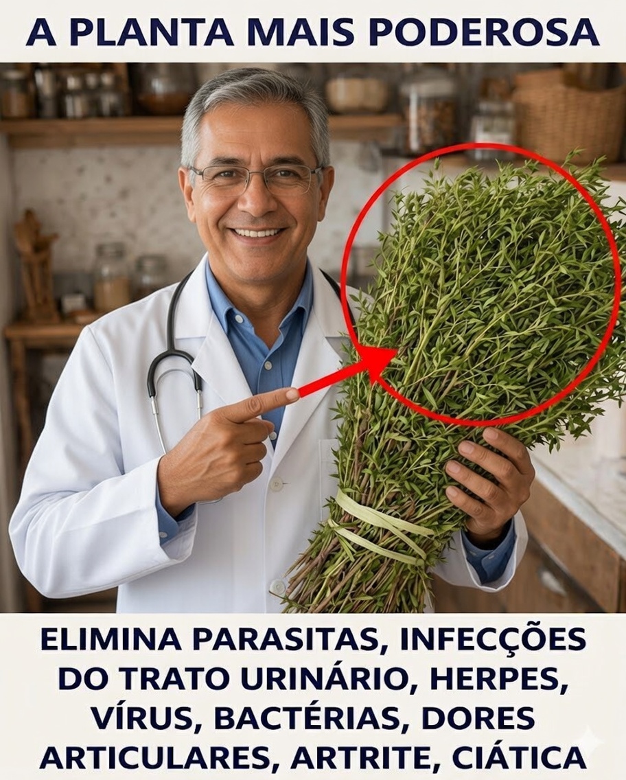 Tomilho Selvagem: O Aliado Natural Contra Parasitas, Infecções e Dores nas Articulações