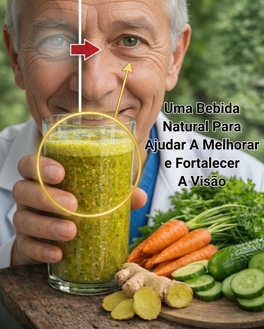 Descubra um Smoothie Verde Rico em Nutrientes para Apoiar a Saúde dos Seus Olhos