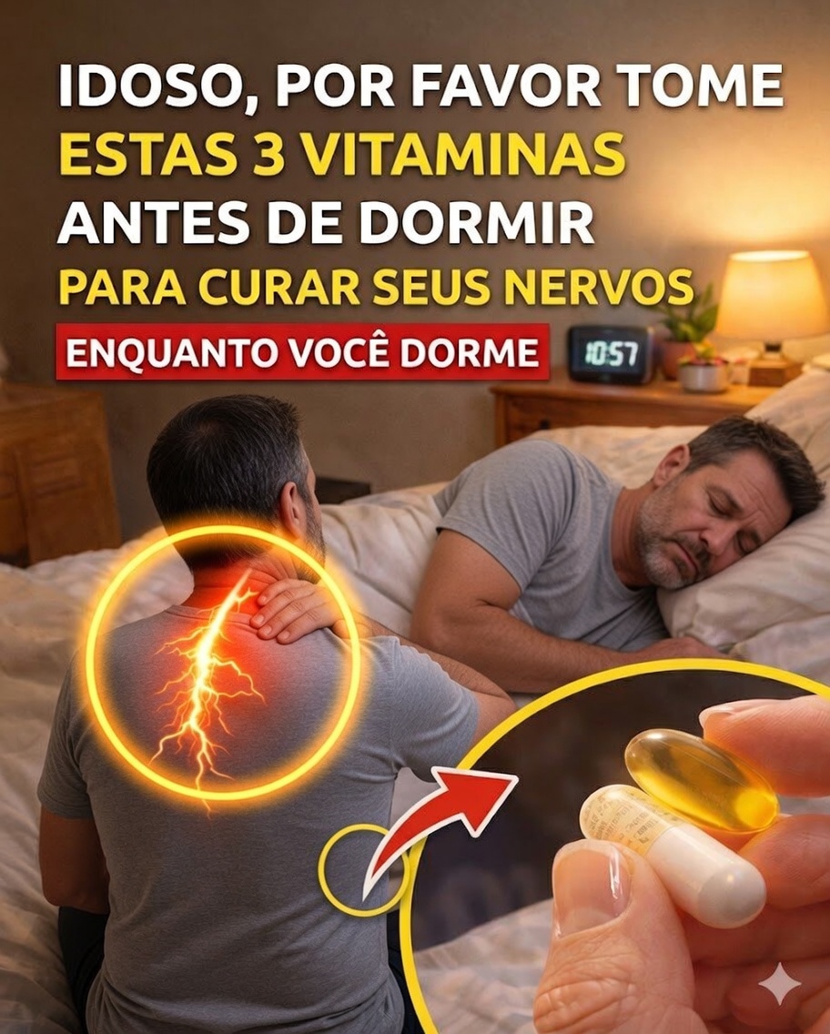 Mais de 60 anos? Estas 3 vitaminas podem fortalecer suas pernas RAPIDAMENTE