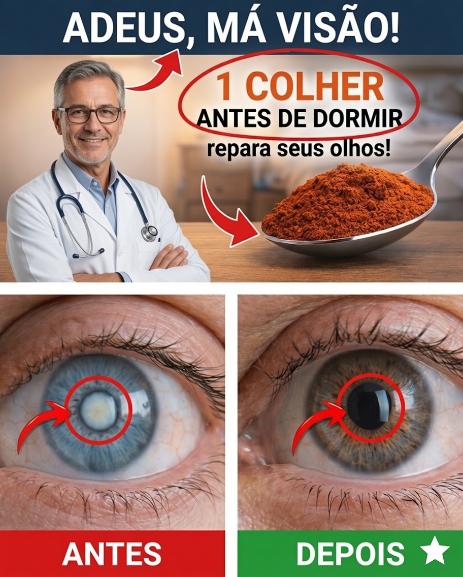 Mais de 60? Coma estes 8 alimentos antes de dormir e acorde vendo o mundo com mais clareza