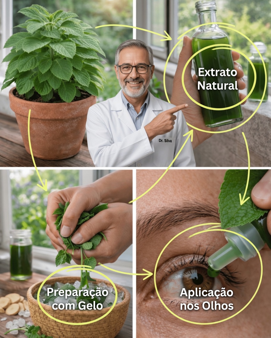 Como incorporar folhas de hortelã na sua rotina para melhorar o conforto ocular e apoiar a visão