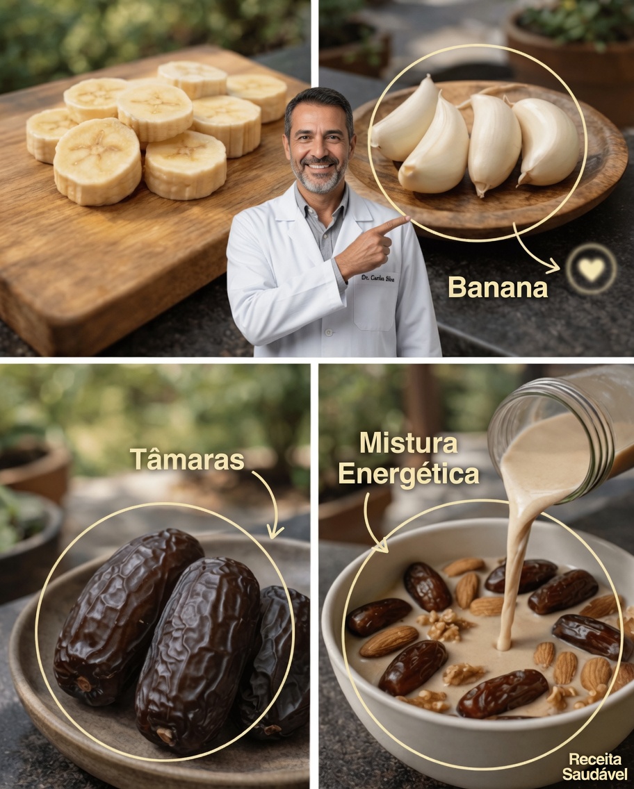 Por que misturar banana, alho e tâmaras pode se tornar seu novo hábito saudável favorito