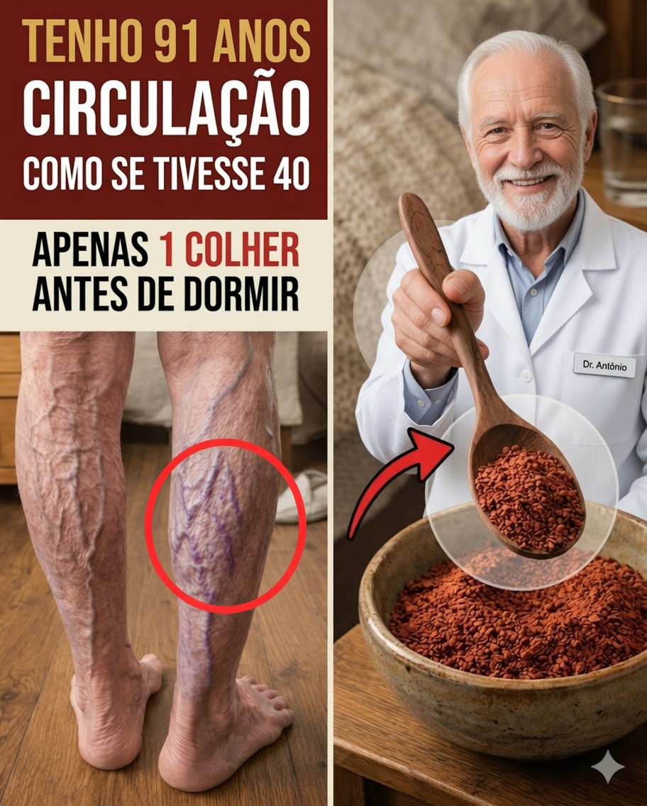 Mais de 60? Este simples hábito noturno pode ajudar a melhorar a circulação