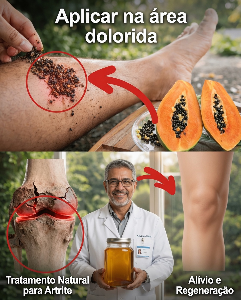 Uma simples semente de cozinha pode ajudar no conforto dos joelhos, costas e coluna? Descubra o poder escondido das sementes de mamão