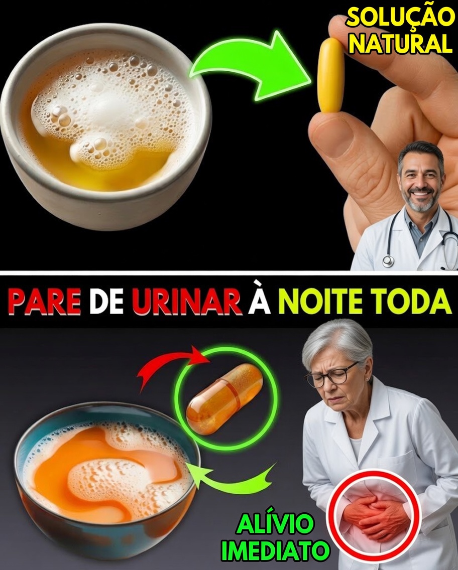3 Pequenas Vitaminas Que Podem Ajudar a Reduzir Naturalmente a Micção Noturna