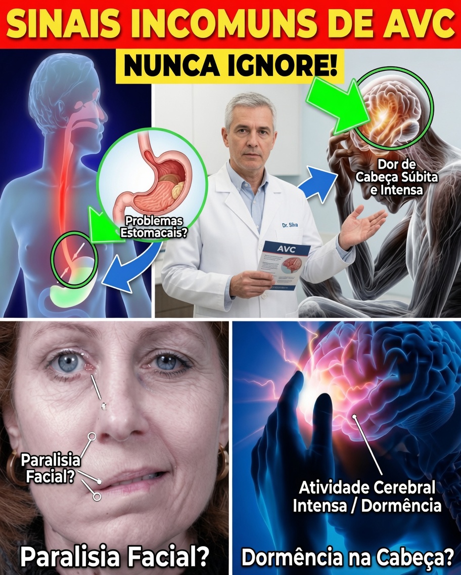 7 Sinais Incomuns de Alerta de AVC Que Você Nunca Deve Ignorar