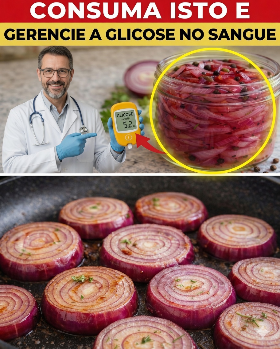 A Receita de Cebola que Pode Ajudar a Controlar o Açúcar no Sangue e Proteger o Coração