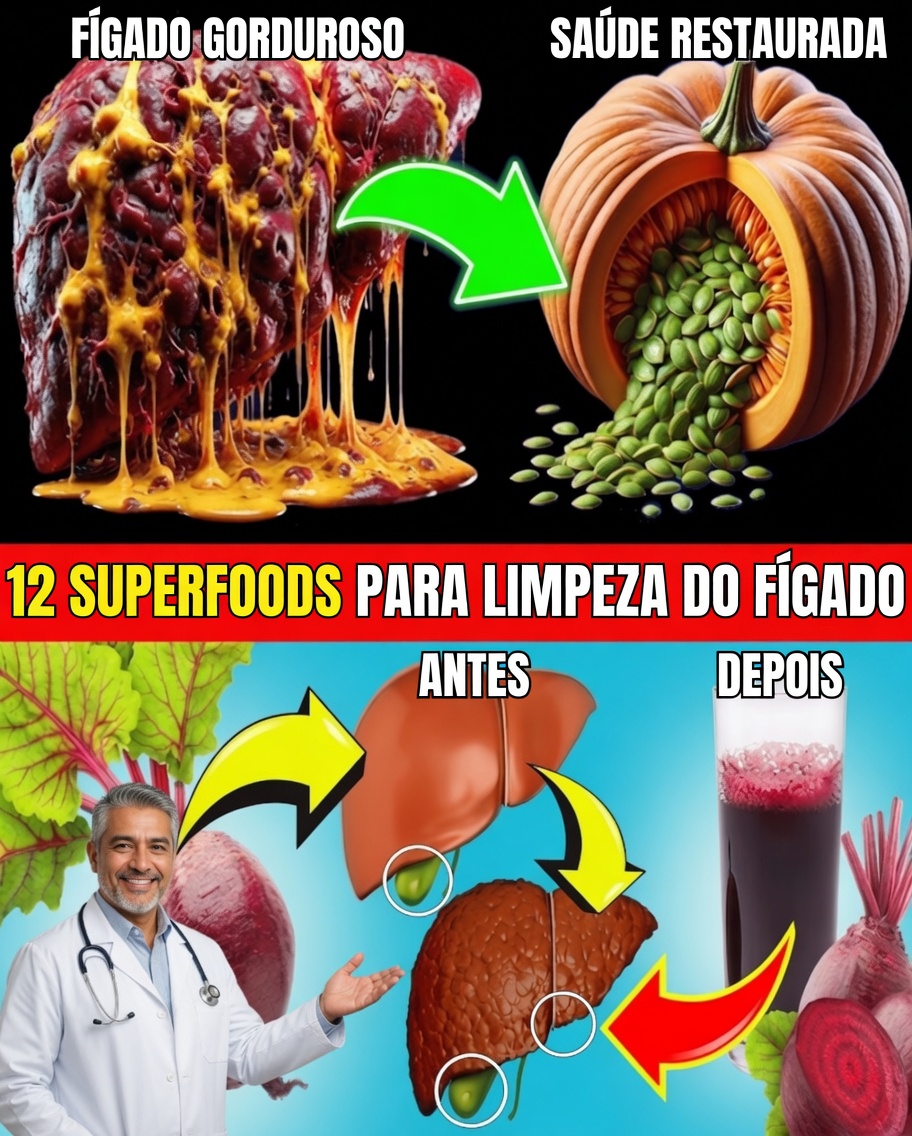 O Segredo para um Fígado Saudável: 12 Superalimentos Poderosos para Desintoxicação Natural