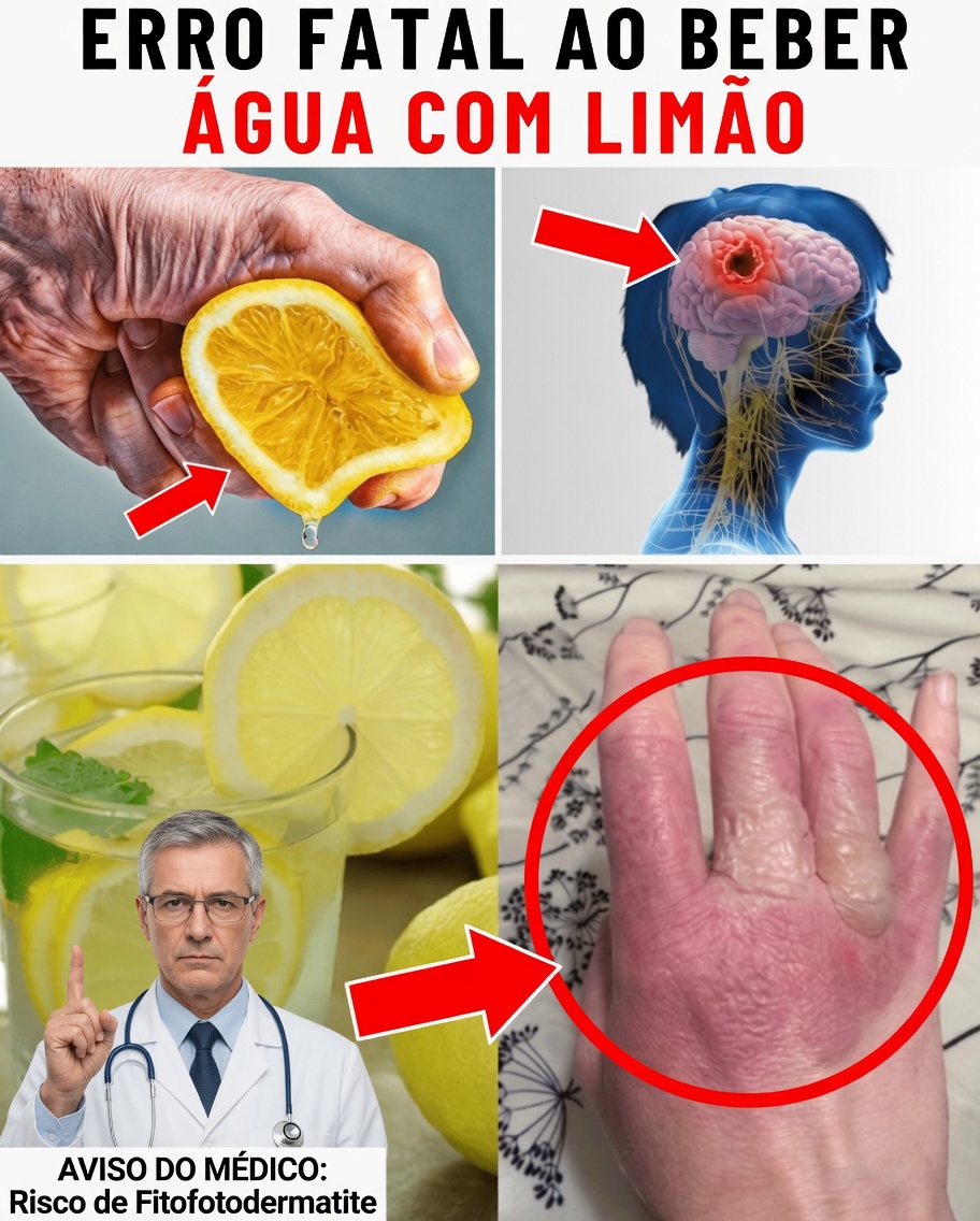 Beba água com limão — mas NUNCA cometa estes erros