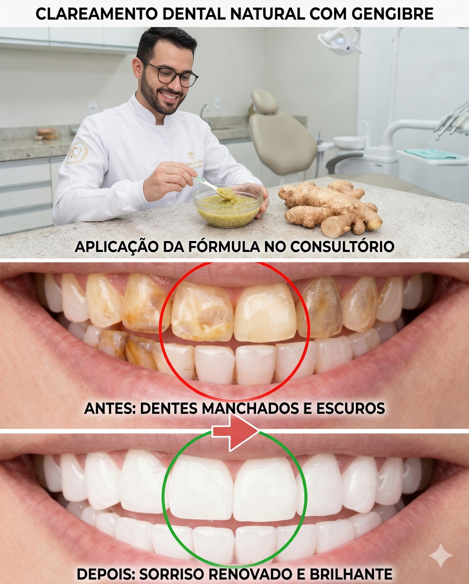 Clareamento dos Dentes com Gengibre: Antes e Depois – O Que Realmente Está Por Trás da Tendência