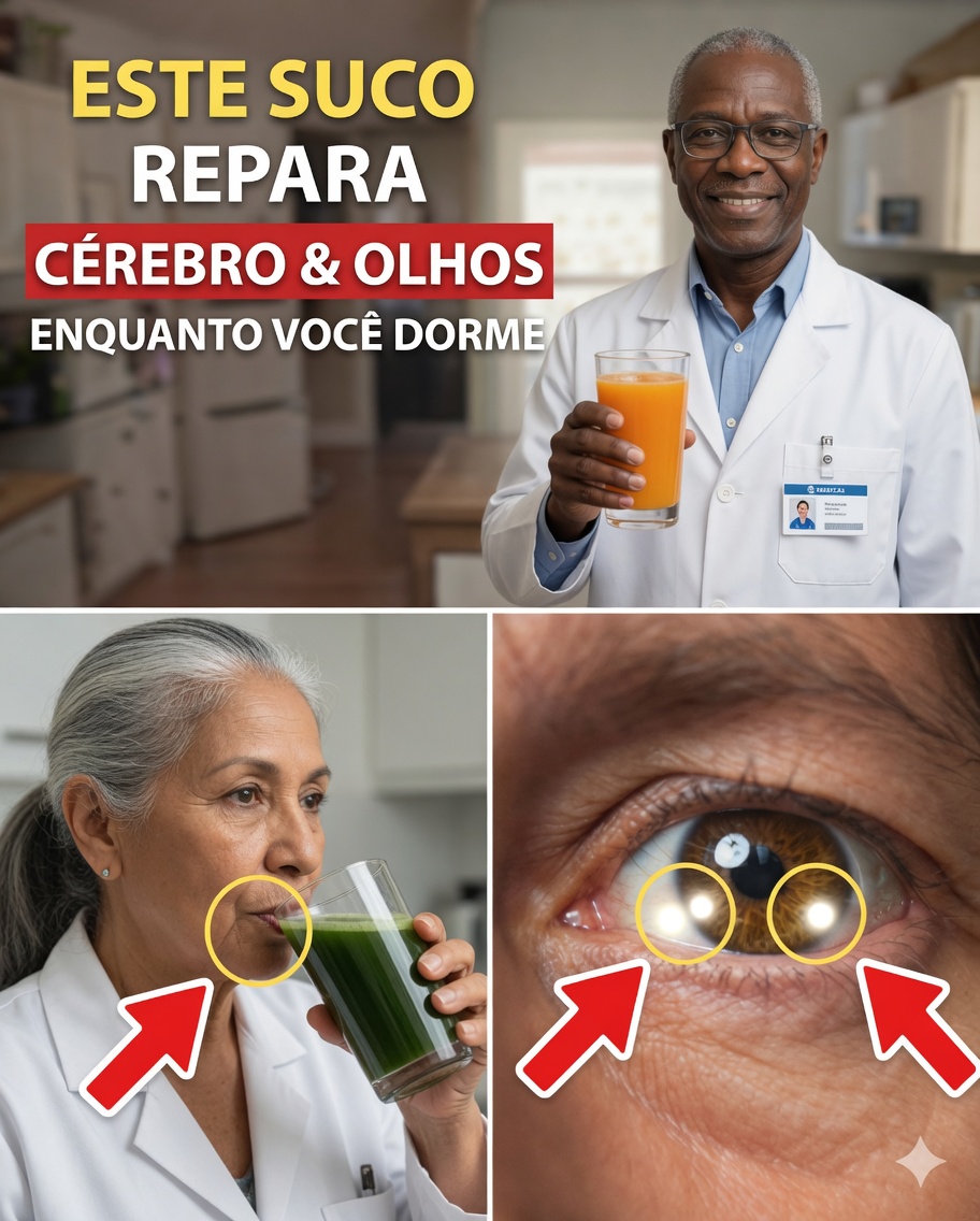 Top 5 Sucos Naturais para Melhorar a Visão e Fortalecer a Memória Enquanto Você Dorme