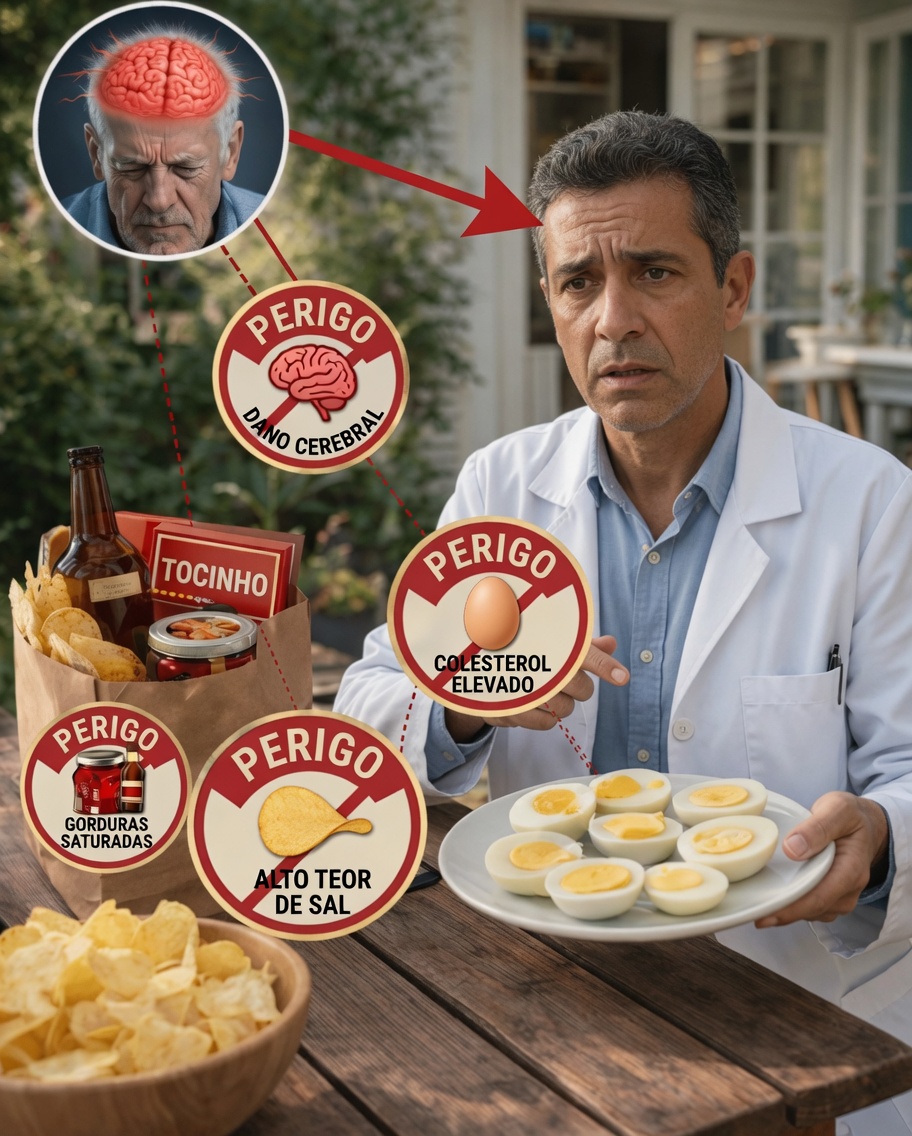 Por que pessoas com mais de 60 anos devem ter cuidado ao combinar ovos com certos alimentos comuns