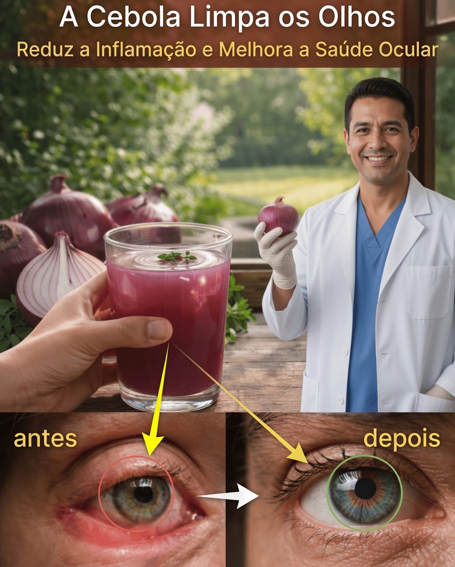 Como Cuidar Naturalmente da Saúde dos Seus Olhos em Casa com Cebola: Dicas Simples que Funcionam