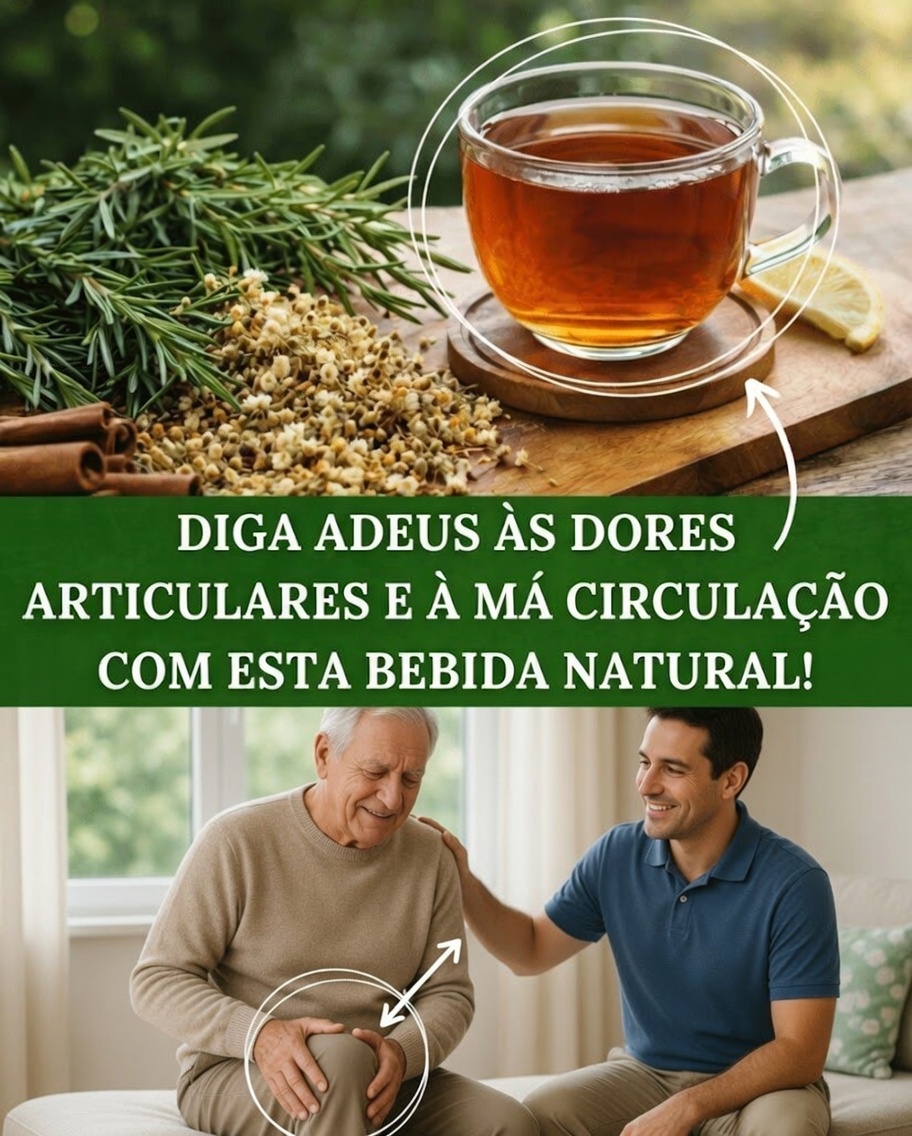 Como um simples chá de ervas pode ajudar no conforto das articulações e melhorar a mobilidade após os 40