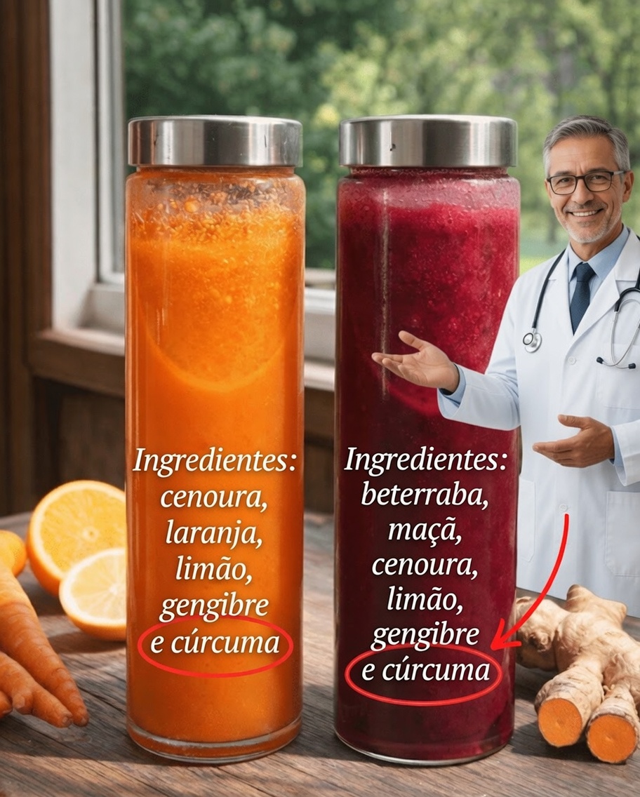 Descubra Como Dois Sucos Caseiros Simples Podem Transformar o Seu Bem-Estar Diário