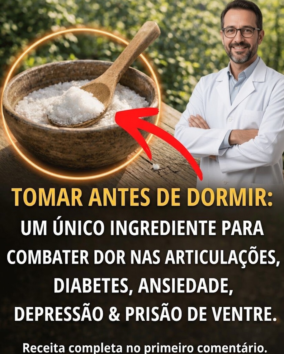 Um Hábito Simples à Noite com um Ingrediente Natural Pode Ajudar as Articulações, o Açúcar no Sangue, o Humor e a Digestão?