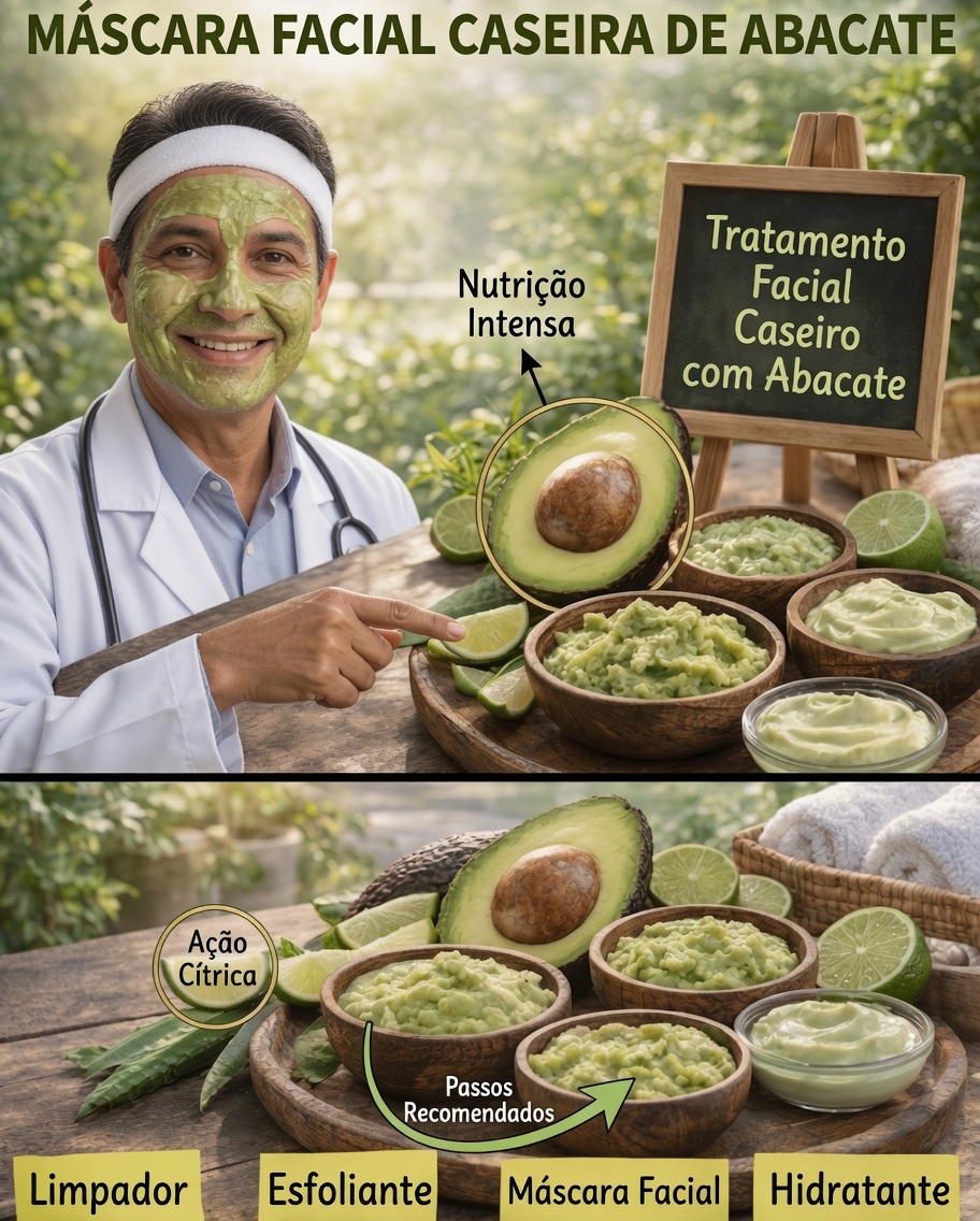 Descubra um truque simples com abacate que pode deixar sua pele mais macia e hidratada após os 70