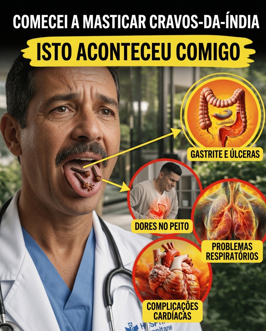 O que acontece quando você começa a mastigar cravo-da-índia todos os dias? Um hábito simples que muitas pessoas estão experimentando