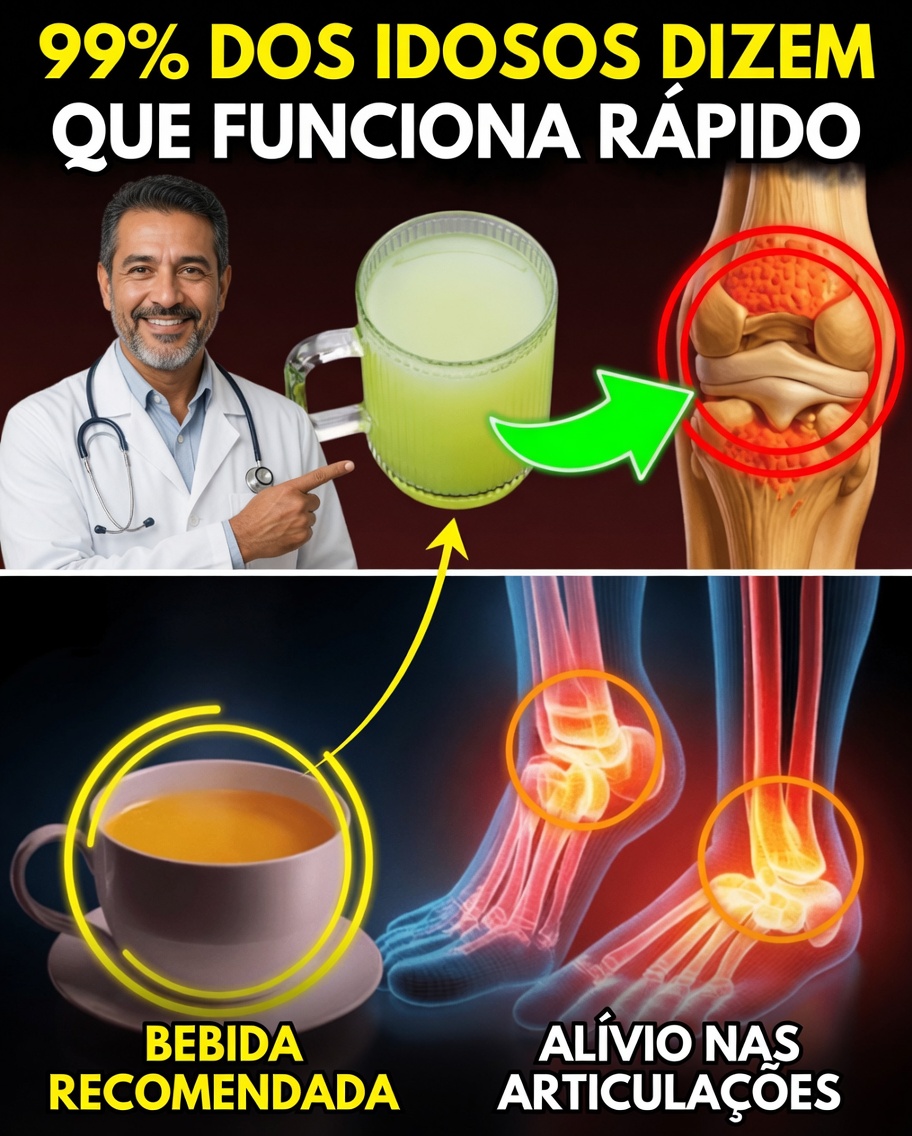 Idosos estão reconstruindo a cartilagem do joelho naturalmente — aqui está a bebida diária simples sobre a qual todos estão falando