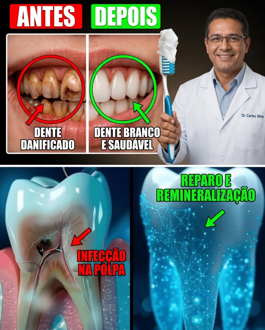 O Segredo Natural para Dentes Mais Fortes e Menos Visitas ao Dentista