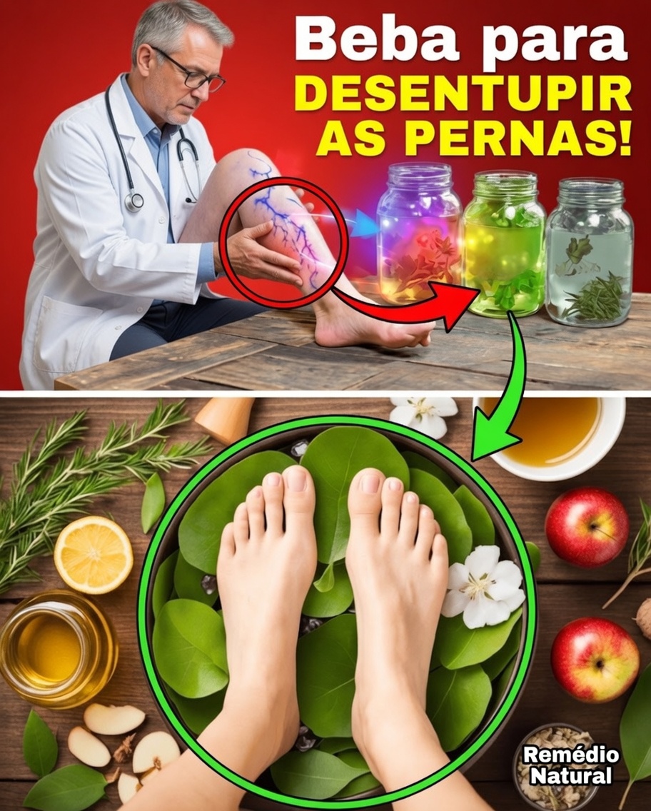 Top 5 Bebidas Naturais para Melhorar a Circulação nas Pernas e o Fluxo Sanguíneo (Inspirado por Barbara O’Neill)