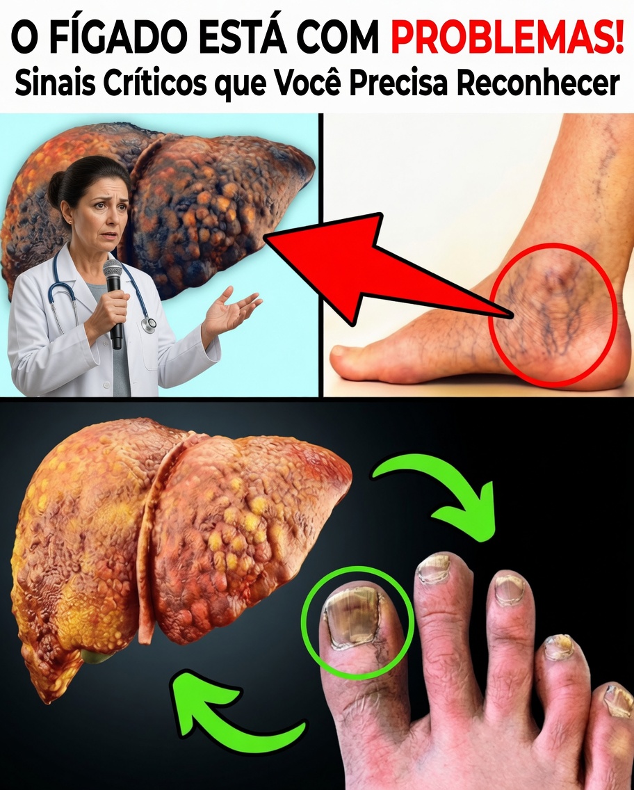 O Que Seus Pés Podem Estar Revelando Sobre o Seu Fígado — Não Ignore Estes Sinais Ocultos