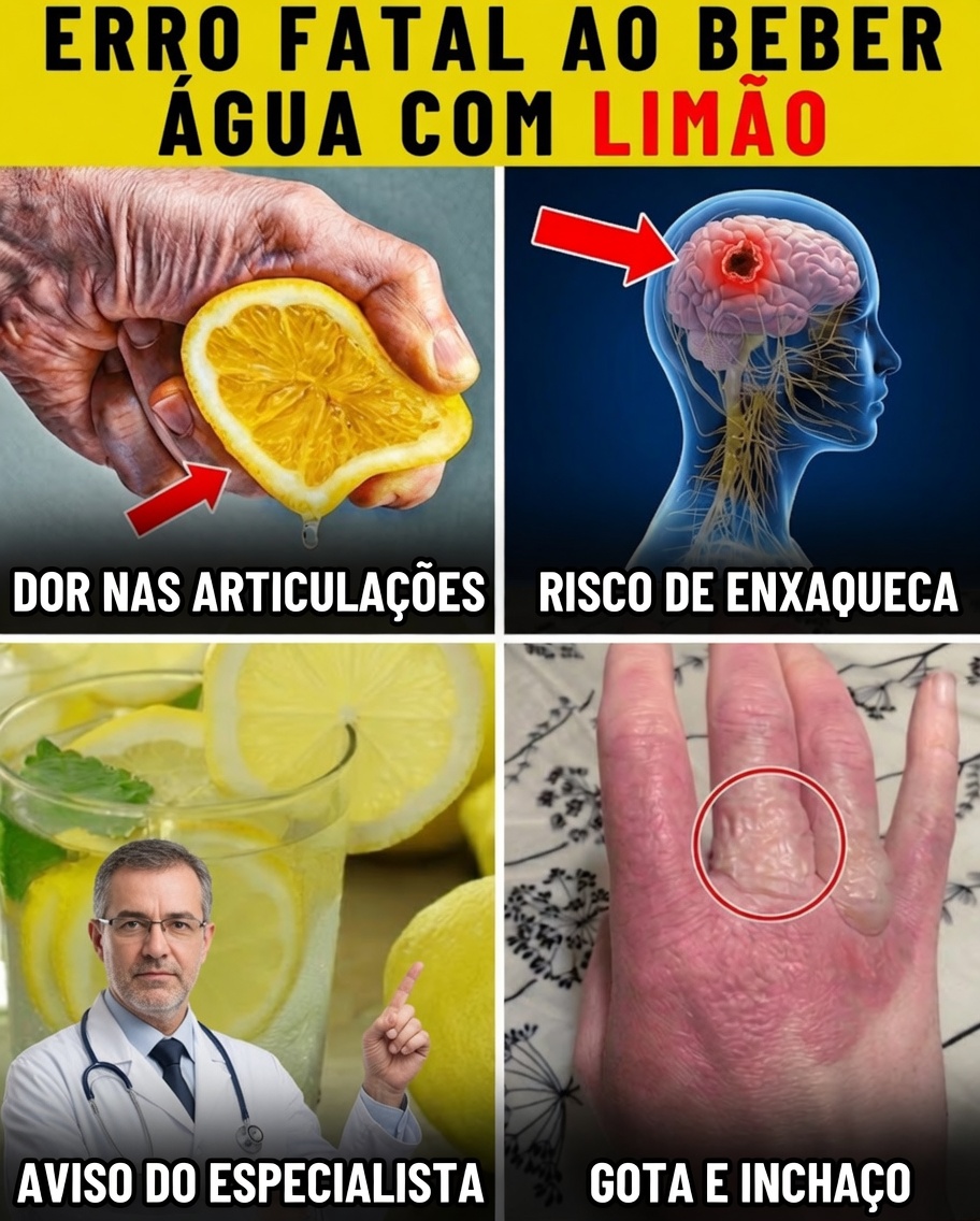 Beba água com limão — mas NUNCA cometa estes 15 erros comuns