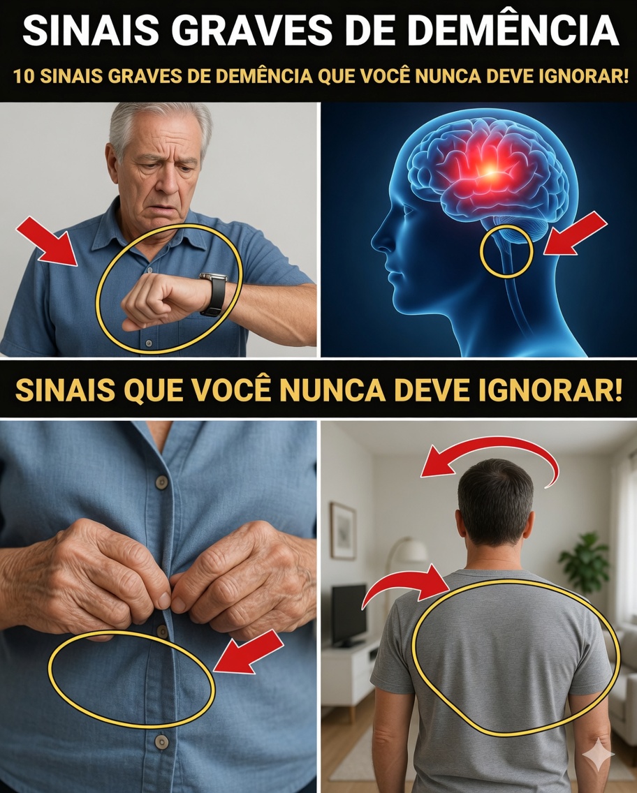 13 Sinais Precoces de Demência que Quase Ninguém Percebe — e 3 Formas Naturais de Proteger Seu Cérebro Hoje