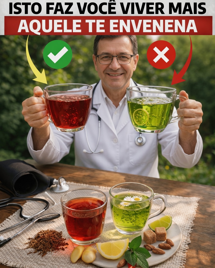 Mais de 60 anos? Descubra 4 chás que exigem cautela e 4 opções suaves para o seu dia a dia