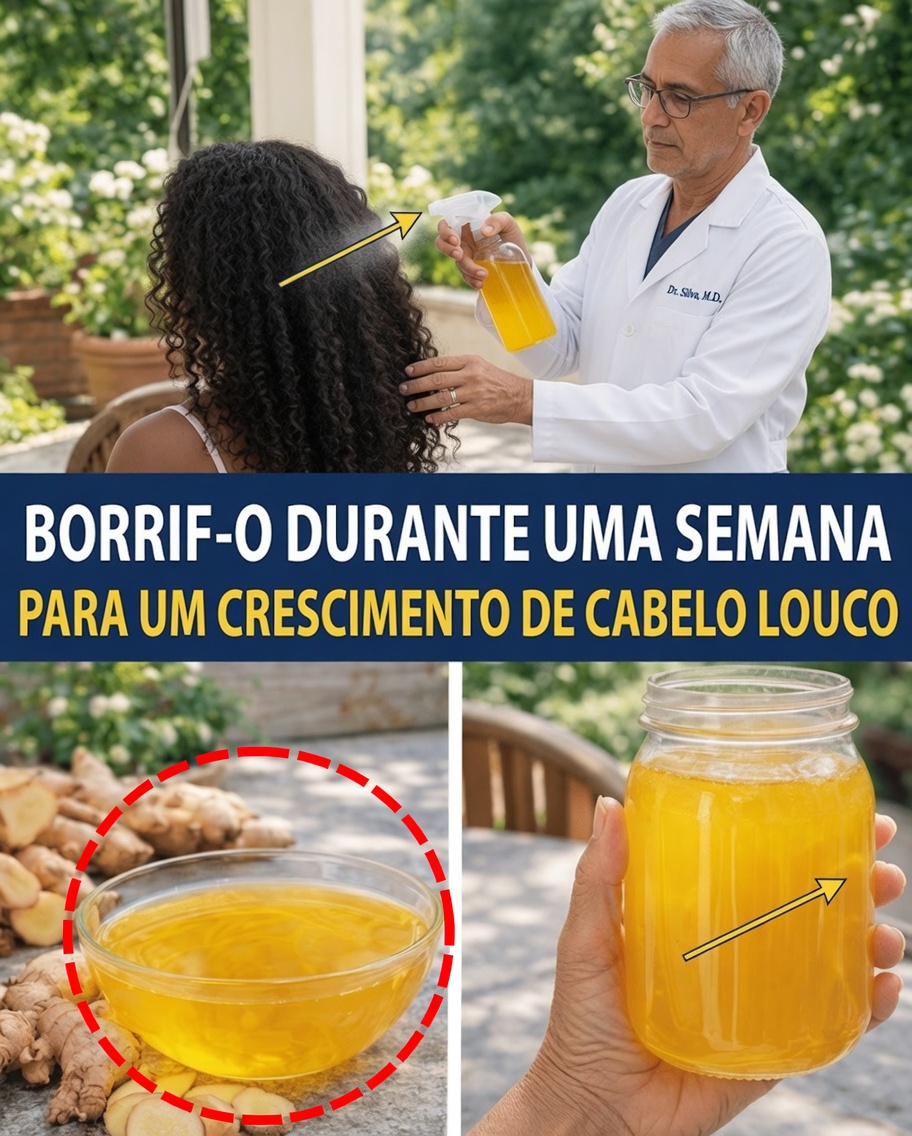 Descubra uma Receita Tradicional Simples de Spray de Gengibre que Minha Avó Jurava para um Cabelo Saudável e Vibrante