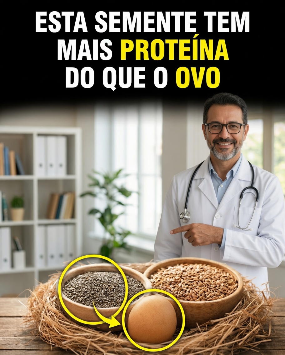 Descubra como uma pequena semente pode apoiar a saúde muscular e oferecer mais proteína do que os ovos