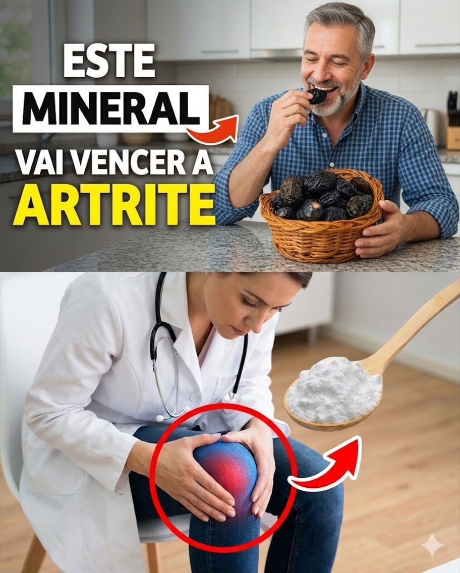 Top 3 Minerais que Toda Pessoa com Artrite Precisa Conhecer – Opções Naturais para Aliviar a Dor