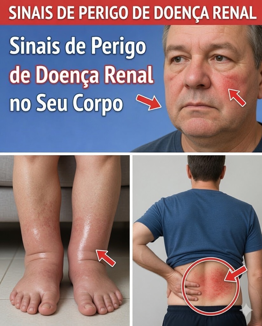 17 Sinais de Alerta de Doença Renal Visíveis no Seu Corpo – Identifique Antes Que Seja Tarde