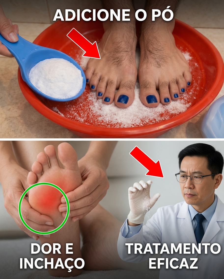 Diga Adeus às Cãibras, ao Formigamento, à Dor e ao Inchaço nos Pés: o Simples Escalda-Pés Noturno que Pode Trazer Alívio
