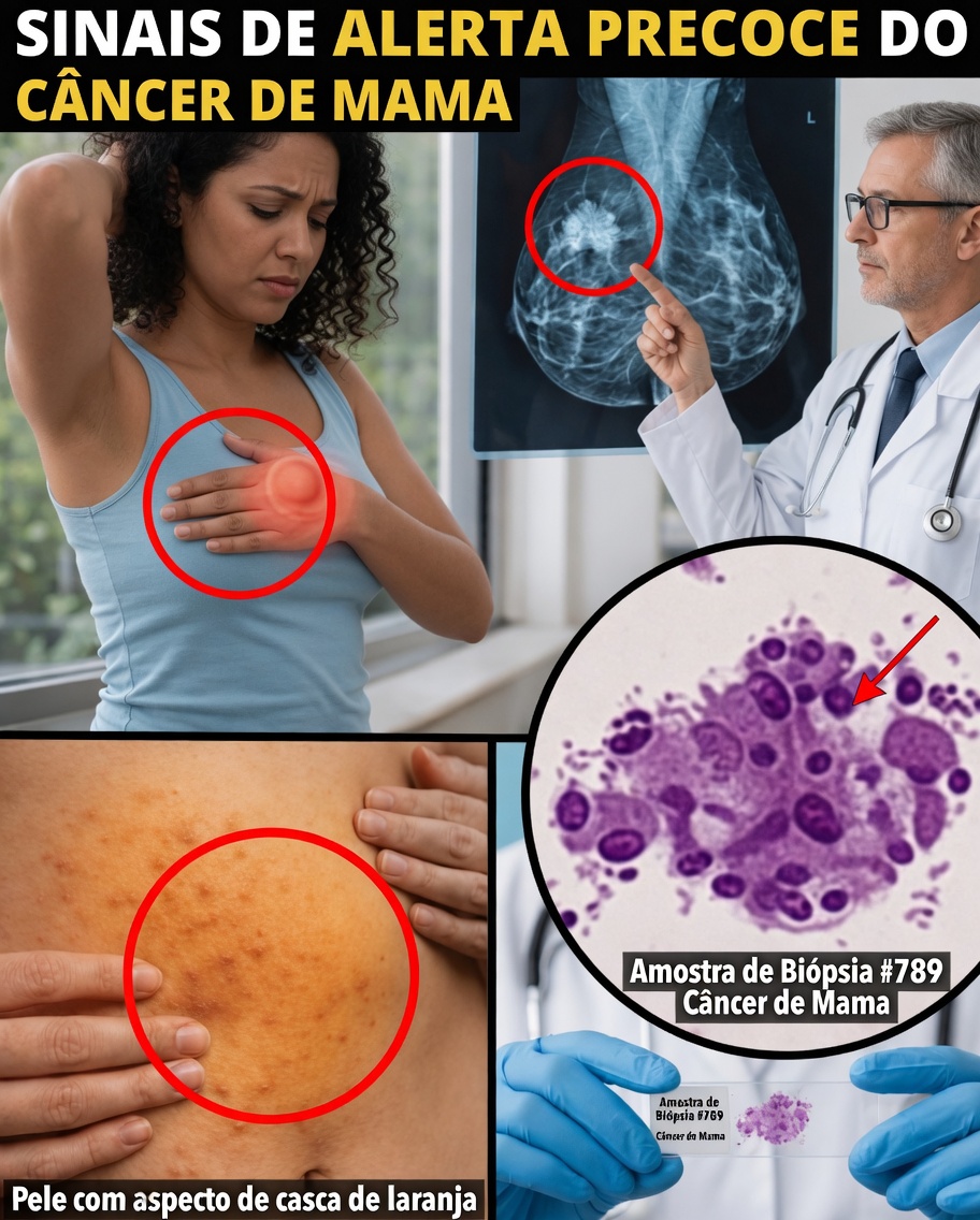 10 Sinais e Sintomas de Alerta do Câncer de Mama que Toda Mulher Deve Conhecer