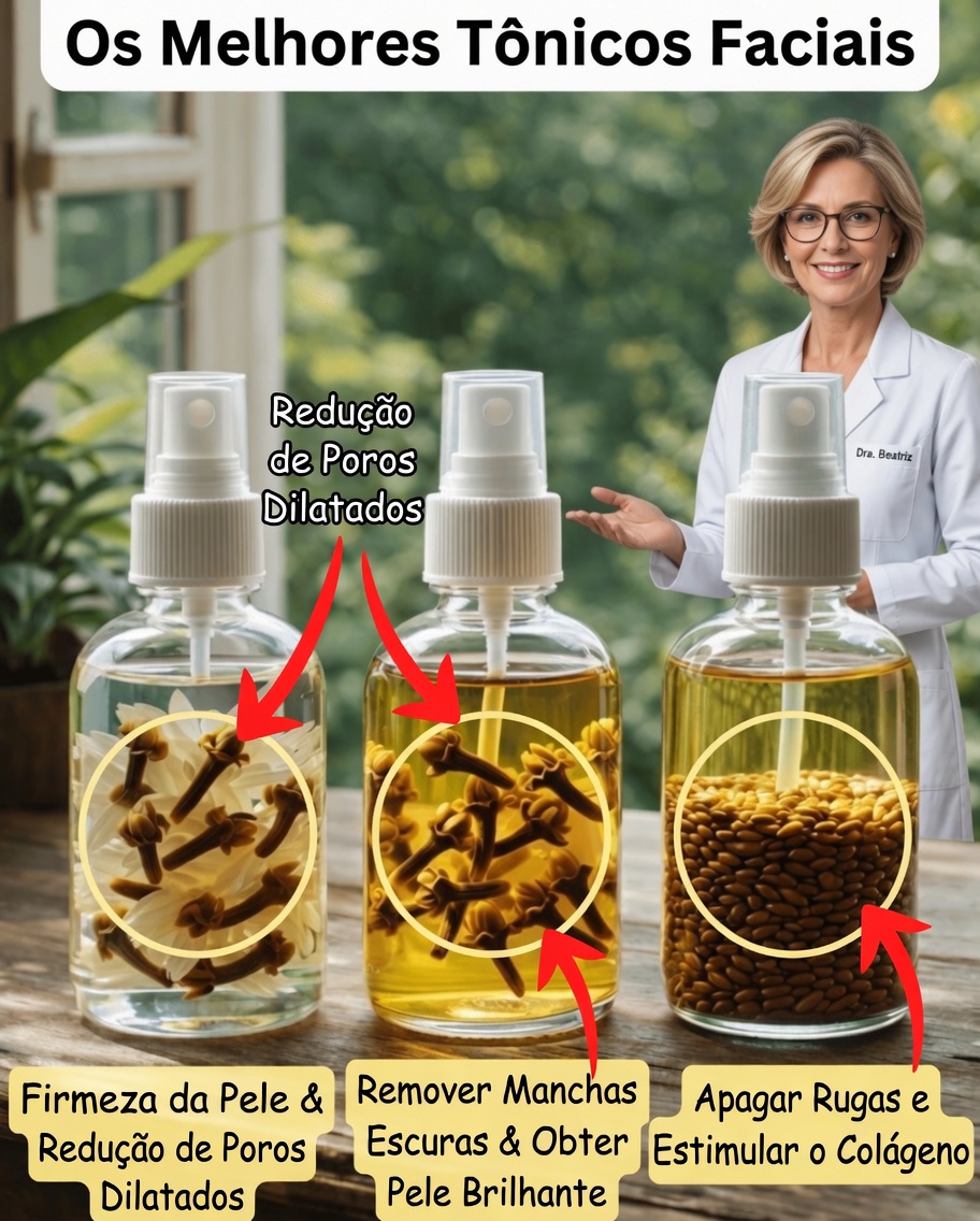 Como Descobrir Tônicos Naturais Caseiros Simples para uma Pele Mais Radiante?