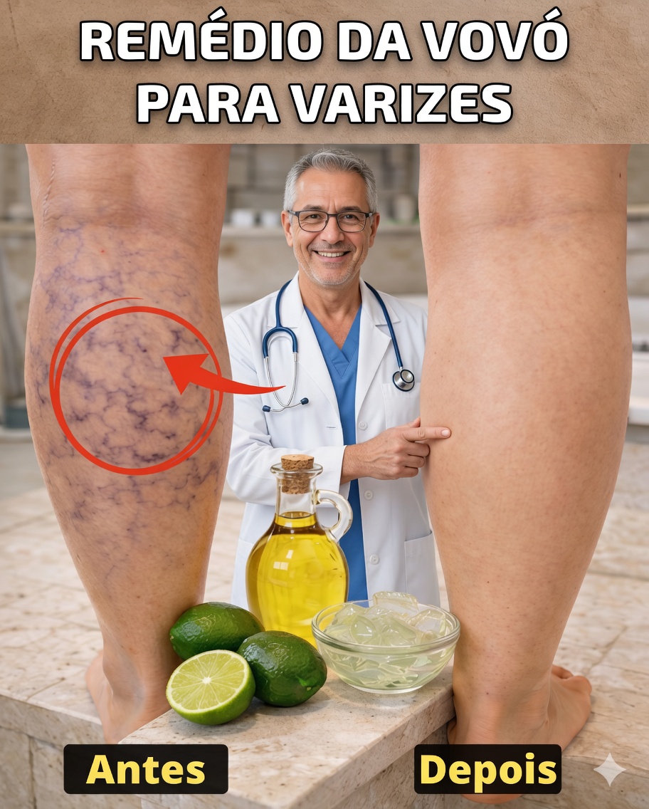 Remédio Secreto da Vovó para Varizes: Aloe Vera, Vinagre de Maçã e Limão Revelados
