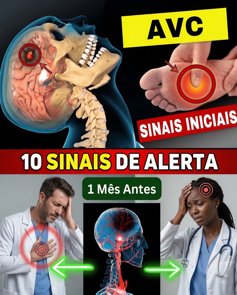 8 Sinais de Alerta Precoce de AVC que Você Pode Notar um Mês Antes + 9 Formas Naturais de Proteger Seu Cérebro