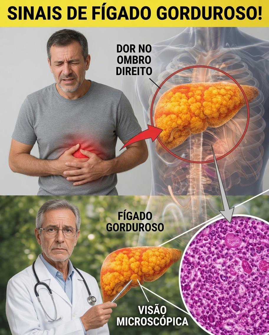 Seu fígado pode estar enviando sinais silenciosos? 17 sinais importantes de fígado gorduroso que você precisa reconhecer cedo