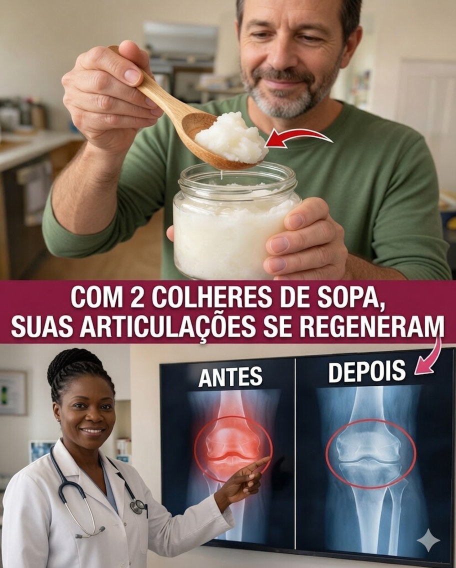 Caldo de Cartilagem: Será que esta bebida caseira simples pode aliviar o desconforto nos joelhos?